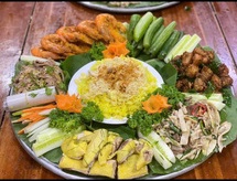 Cỗ lá Mường 6